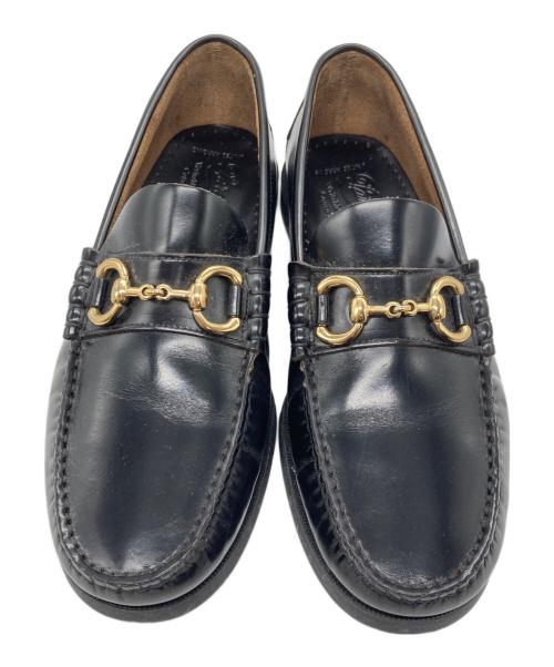 PARABOOT（パラブーツ）PARABOOT (パラブーツ) UNITED ARROWS (ユナイテッドアローズ) 別注 BIT DECK ローファー ブラック サイズ:5 1/2の古着・服飾アイテム