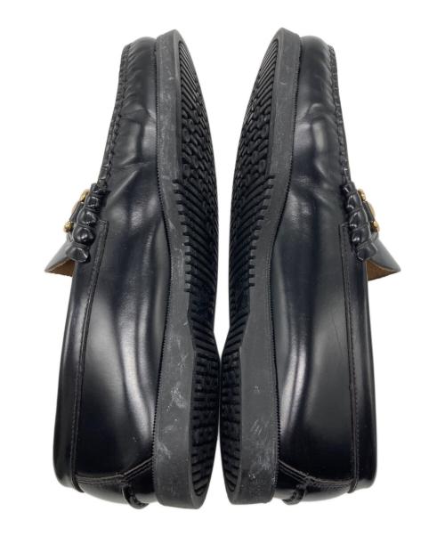 PARABOOT（パラブーツ）PARABOOT (パラブーツ) UNITED ARROWS (ユナイテッドアローズ) 別注 BIT DECK ローファー ブラック サイズ:5 1/2の古着・服飾アイテム