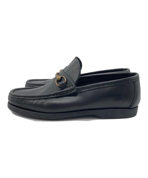IL MOCASSINO（イルモカシーノ）IL MOCASSINO (イルモカシーノ) ビットローファー ブラック サイズ:38 1/2の古着・服飾アイテム