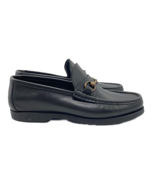IL MOCASSINO（イルモカシーノ）IL MOCASSINO (イルモカシーノ) ビットローファー ブラック サイズ:38 1/2の古着・服飾アイテム