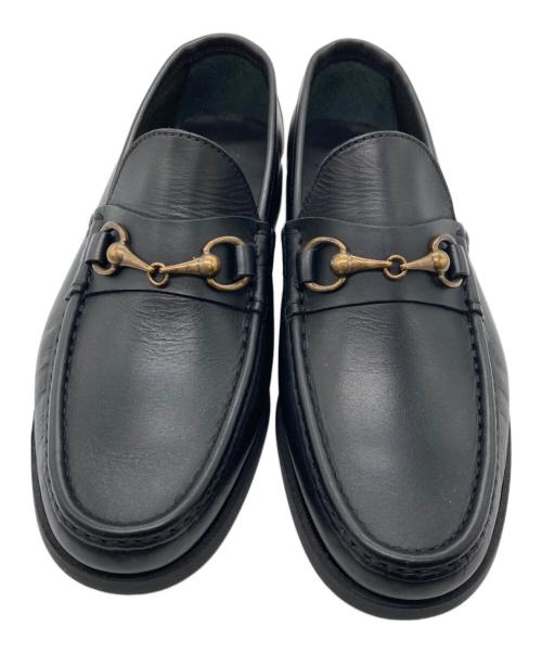 IL MOCASSINO（イルモカシーノ）IL MOCASSINO (イルモカシーノ) ビットローファー ブラック サイズ:38 1/2の古着・服飾アイテム