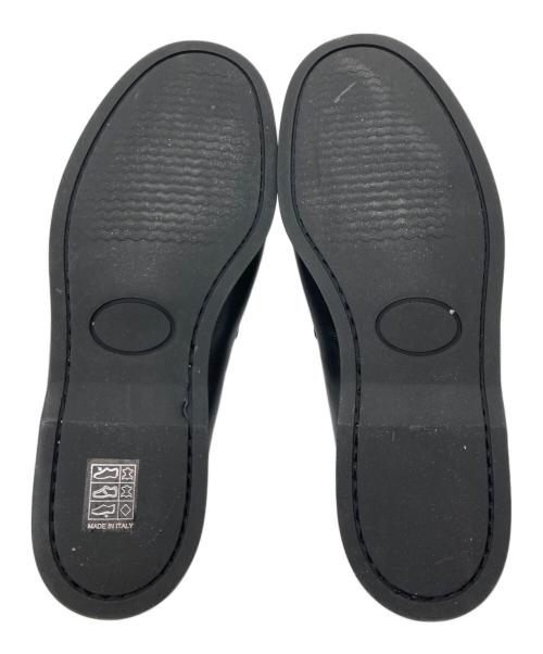 IL MOCASSINO（イルモカシーノ）IL MOCASSINO (イルモカシーノ) ビットローファー ブラック サイズ:38 1/2の古着・服飾アイテム
