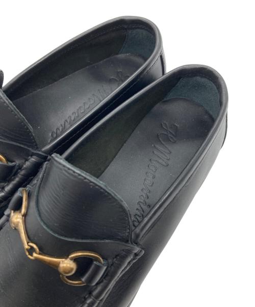 IL MOCASSINO（イルモカシーノ）IL MOCASSINO (イルモカシーノ) ビットローファー ブラック サイズ:38 1/2の古着・服飾アイテム