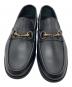 中古・古着 IL MOCASSINO (イルモカシーノ) ビットローファー ブラック サイズ:38 1/2：12000円