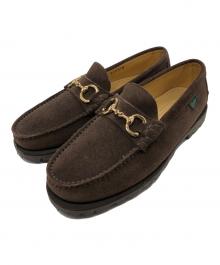 PARABOOT×UNITED ARROWS（パラブーツ×ユナイテッドアローズ）の古着「スエードビットローファー」｜ブラウン