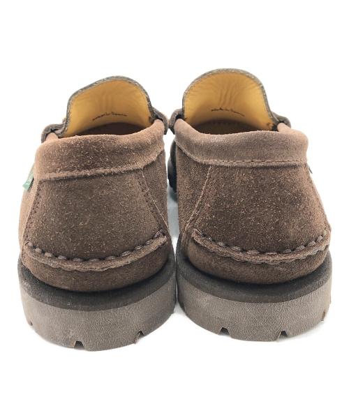 PARABOOT（パラブーツ）PARABOOT (パラブーツ) UNITED ARROWS (ユナイテッドアローズ) スエードビットローファー ブラウン サイズ:5 1/2の古着・服飾アイテム