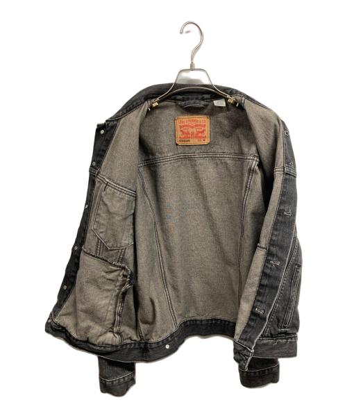 LEVI'S（リーバイス）LEVI'S (リーバイス) TYPE3 トラッカージャケット ブラック サイズ:Mの古着・服飾アイテム