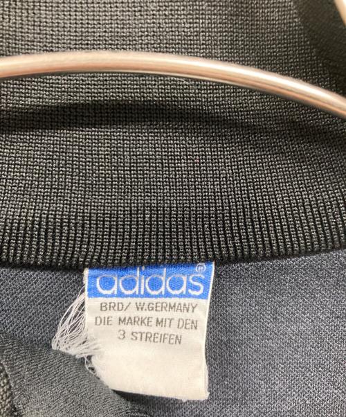adidas（アディダス）adidas (アディダス) 70～80ｓトラックジャケット ブラック×レッド サイズ:Mの古着・服飾アイテム