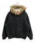 Supreme（シュプリーム）の古着「Faux Fur Zip Up Hooded Sweatshirt」｜ブラック
