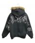 Supreme (シュプリーム) Faux Fur Zip Up Hooded Sweatshirt ブラック サイズ:M：30000円