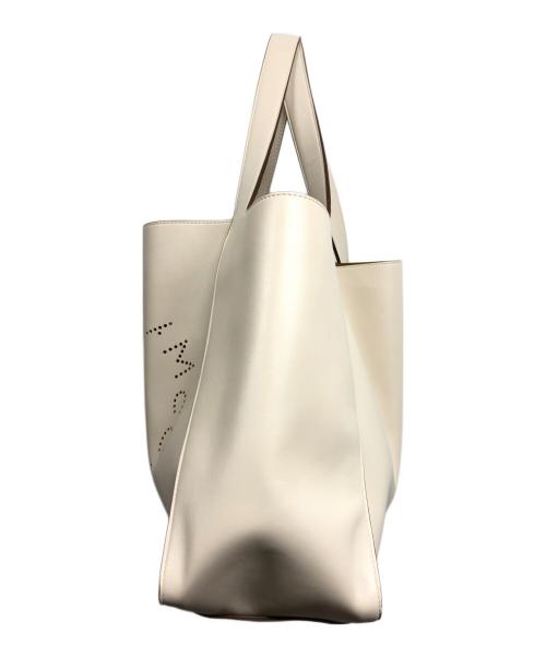 STELLA McCARTNEY（ステラマッカートニー）STELLA McCARTNEY (ステラマッカートニー) ステラロゴトートバッグ ベージュの古着・服飾アイテム