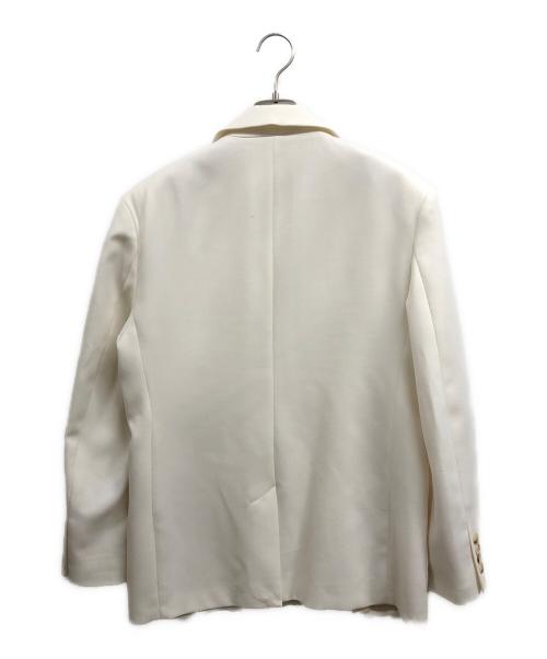 LACOSTE（ラコステ）LACOSTE (ラコステ) 3パッチポケットツイルブレザー アイボリー サイズ:Sの古着・服飾アイテム