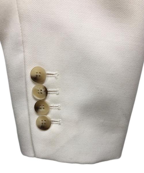 LACOSTE（ラコステ）LACOSTE (ラコステ) 3パッチポケットツイルブレザー アイボリー サイズ:Sの古着・服飾アイテム