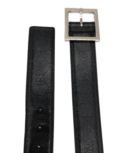 GUCCI（グッチ）GUCCI (グッチ) GG柄 レザーベルトの古着・服飾アイテム