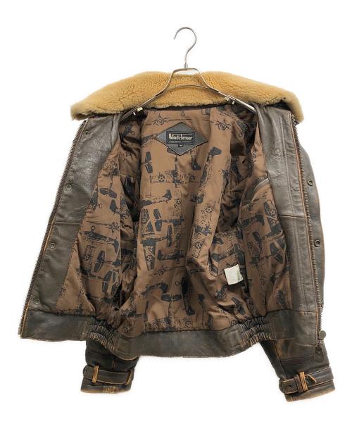 Wind Armor（ウィンドアーマー）Wind Armor (ウィンドアーマー) B-3ジャケット ブラウン サイズ:Mの古着・服飾アイテム