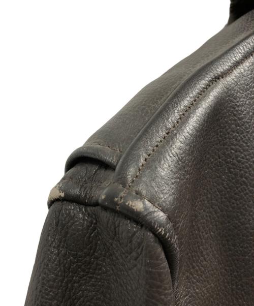 U'S NAVY（ユーエスネイビー）U'S NAVY (ユーエスネイビー) 80's G-1 USN Leather Flight Jacket ブラウン サイズ:40の古着・服飾アイテム