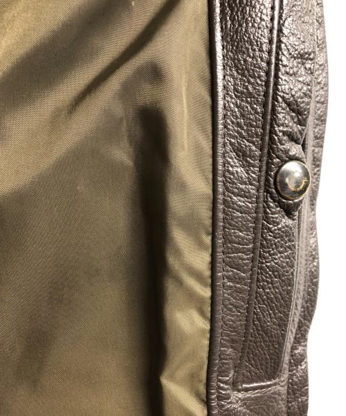 U'S NAVY（ユーエスネイビー）U'S NAVY (ユーエスネイビー) 80's G-1 USN Leather Flight Jacket ブラウン サイズ:40の古着・服飾アイテム
