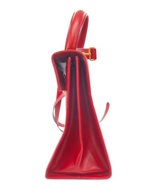 Salvatore Ferragamo（サルヴァトーレ フェラガモ）Salvatore Ferragamo (サルヴァトーレ フェラガモ) 2WAYバッグ レッドの古着・服飾アイテム