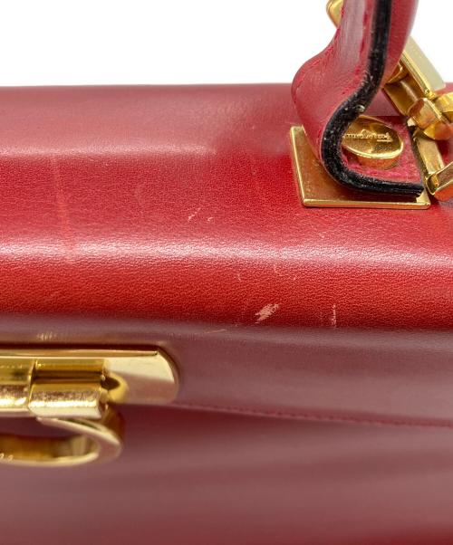 Salvatore Ferragamo（サルヴァトーレ フェラガモ）Salvatore Ferragamo (サルヴァトーレ フェラガモ) 2WAYバッグ レッドの古着・服飾アイテム