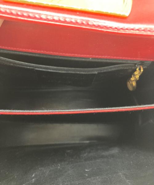 Salvatore Ferragamo（サルヴァトーレ フェラガモ）Salvatore Ferragamo (サルヴァトーレ フェラガモ) 2WAYバッグ レッドの古着・服飾アイテム