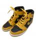 NIKE（ナイキ）の古着「AIR JORDAN 1 RETRO HIGH OG ハイカットスニーカー」｜ブラック×イエロー