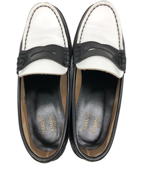 HARUTA（ハルタ）HARUTA (ハルタ) B:MING by BEAMS (ビーミングバイビームス) ローファー ブラック サイズ:25の古着・服飾アイテム
