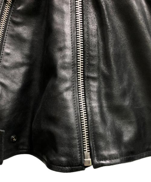 G-STAR RAW（ジースターロゥ）G-STAR RAW (ジースターロゥ) シングルライダースジャケット ブラック サイズ:Lの古着・服飾アイテム
