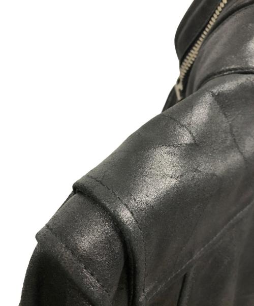 G-STAR RAW（ジースターロゥ）G-STAR RAW (ジースターロゥ) シングルライダースジャケット ブラック サイズ:Lの古着・服飾アイテム