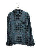 N.HOOLYWOODエヌ ハリウッド）の古着「EX.ALOHA LS SH」｜ブルー