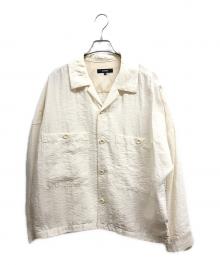 ATTACHMENT（アタッチメント）の古着「SI/N SALT SHRINKAGE CLOTH UTILITY SHIRT」｜アイボリー