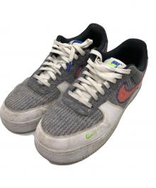 NIKE（ナイキ）の古着「ナイキ エアフォース1 '07 リサイクルジャージ/NIKEスニーカー」｜グレー