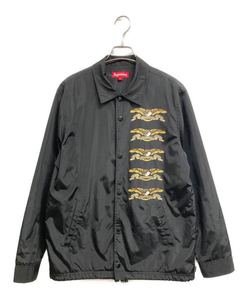 SUPREME（シュプリーム）Supreme (シュプリーム) ANTIHERO (アンタイヒーロー) COACHES JACKET ブラック サイズ:Sの古着・服飾アイテム