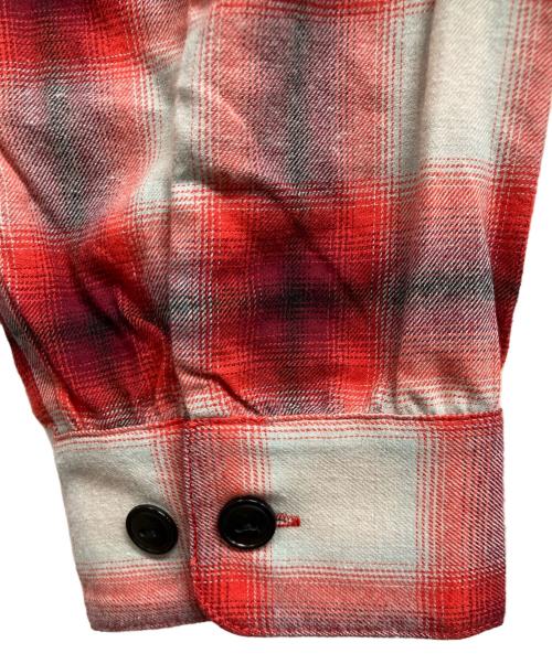 classic clothing original（クラシッククロージングオリジナル）classic clothing original (クラシッククロージングオリジナル) 長袖シャツ レッド サイズ:XLの古着・服飾アイテム