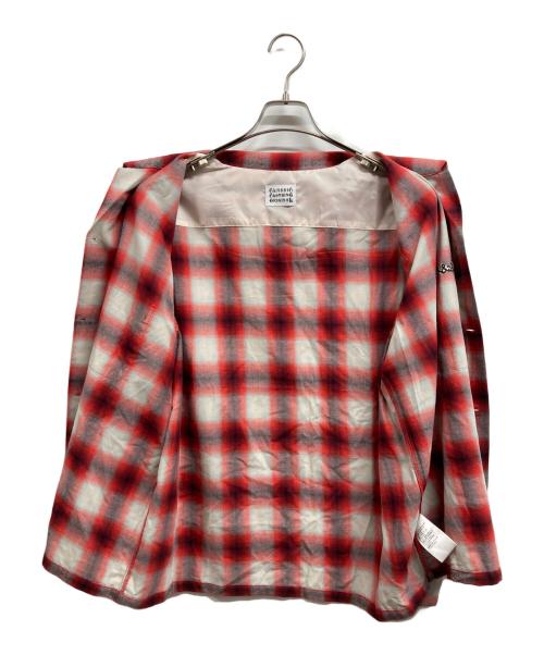 classic clothing original（クラシッククロージングオリジナル）classic clothing original (クラシッククロージングオリジナル) 長袖シャツ レッド サイズ:XLの古着・服飾アイテム