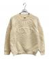 BATONER（バトナ―）の古着「SPREAD ARAN CREW NECK」｜ホワイト