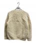 BATONER (バトナ―) SPREAD ARAN CREW NECK ホワイト サイズ:1：8000円
