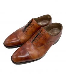 SHETLAND FOX（シェットランドフォックス）の古着「ストレートチップシューズ」｜ブラウン