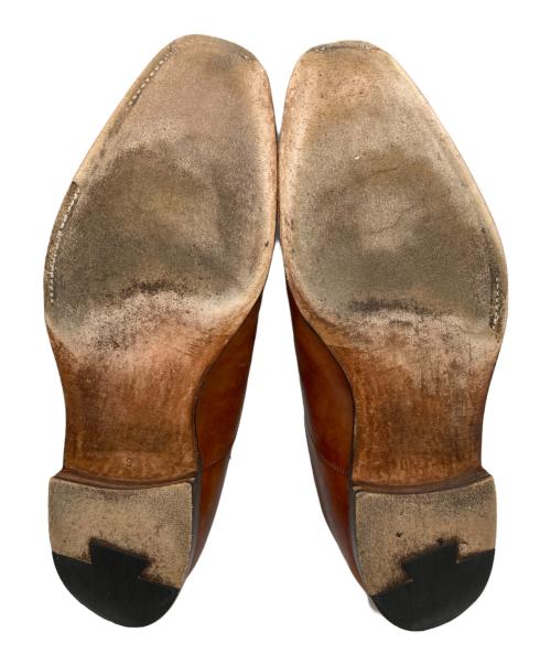 SHETLAND FOX（シェットランドフォックス）SHETLAND FOX (シェットランドフォックス) ストレートチップシューズ ブラウン サイズ:9の古着・服飾アイテム