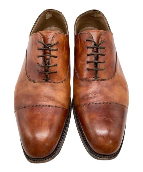 SHETLAND FOX（シェットランドフォックス）SHETLAND FOX (シェットランドフォックス) ストレートチップシューズ ブラウン サイズ:9の古着・服飾アイテム