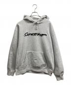 SUPREMEシュプリーム）の古着「Futura Hooded Sweatshirt」｜グレー