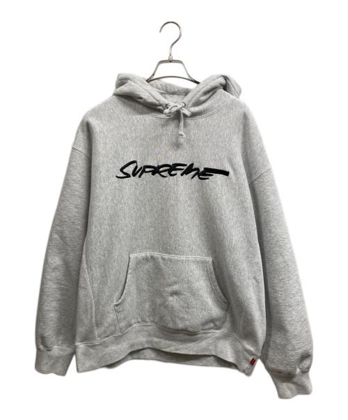 SUPREME（シュプリーム）Supreme (シュプリーム) Futura Hooded Sweatshirt グレー サイズ:Lの古着・服飾アイテム