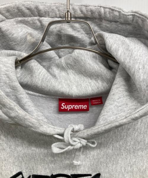 SUPREME（シュプリーム）Supreme (シュプリーム) Futura Hooded Sweatshirt グレー サイズ:Lの古着・服飾アイテム