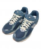 NEW BALANCEニューバランス）の古着「ローカットスニーカー」｜ネイビー