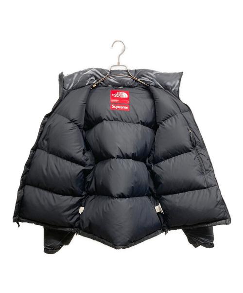 THE NORTH FACE（ザ ノース フェイス）THE NORTH FACE (ザ ノース フェイス) Supreme (シュプリーム) Trompe Loeil Printed Nuptse Jacket ブラック サイズ:Sの古着・服飾アイテム