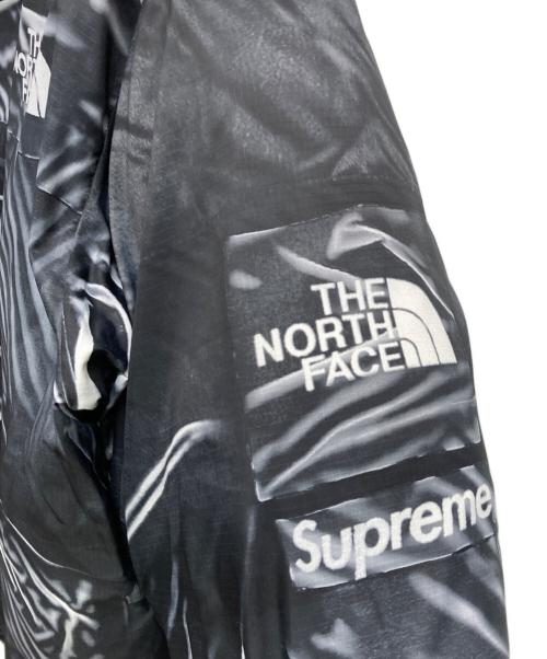 THE NORTH FACE（ザ ノース フェイス）THE NORTH FACE (ザ ノース フェイス) Supreme (シュプリーム) Trompe Loeil Printed Nuptse Jacket ブラック サイズ:Sの古着・服飾アイテム