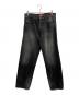 Supreme（シュプリーム）の古着「Distressed Loose Fit Selvedge Jeans」｜ブラック