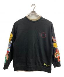 LIBERE（リベーレ）の古着「クルーネックスウェット」｜ブラック