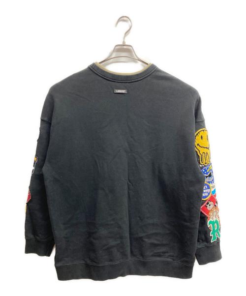 LIBERE（リベーレ）LIBERE (リベーレ) クルーネックスウェット ブラック サイズ:Mの古着・服飾アイテム