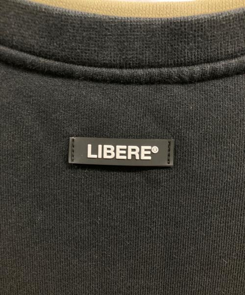 LIBERE（リベーレ）LIBERE (リベーレ) クルーネックスウェット ブラック サイズ:Mの古着・服飾アイテム