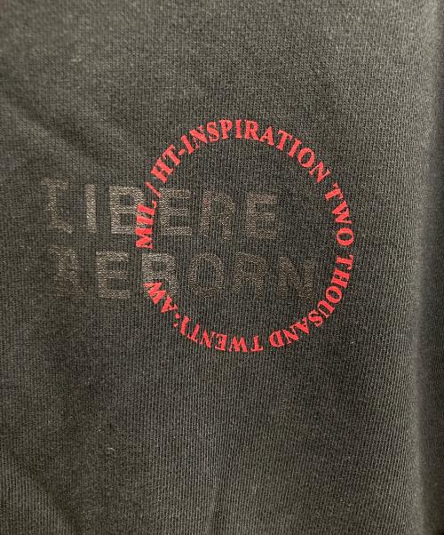 LIBERE（リベーレ）LIBERE (リベーレ) クルーネックスウェット ブラック サイズ:Mの古着・服飾アイテム